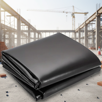 Feuille de géomembrane en polyéthylène haute densité (HDPE) industrielle, anti-UV, écologique, durable et imperméable pour étang de pisciculture de crevettes