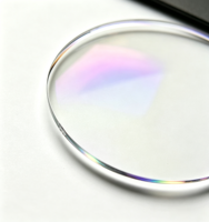 Lentilles optiques unifocales Pioneer Optical 1.67 HMC en deux parties, courbe de base 2C, 70/65 mm, UV420, blocage de la lumière bleue