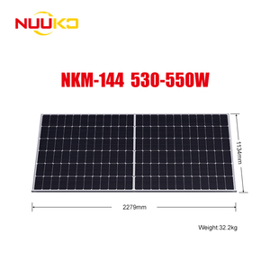 Nuuko แผงโซลาร์เซลล์530W 540 W 550W 13bb แผงเซลล์แสงอาทิตย์แบบครึ่งซีก - Product Image 4