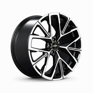LSW LS8059 Blade Multi‑Spoke Gloss Black Machined Face Car <b>Wheels</b>, Fully Custom PCD ET Center Bore Size, Universal For All Car - Product Image 1