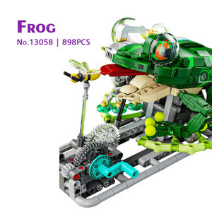 MJI 13058 Bloques de Construcción Creativos Semimecánicos con Forma de Rana, Modelo para Niños Unisex, MOC DIY, Bloques de Construcción Educativos de Plástico - Product Image 1