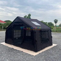 Tente d'air extérieure portative facile d'installation imperméable toutes saisons tente gonflable pour le camping de famille fait de matériel durable d'Oxford
