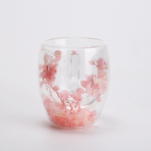 Tazas de Café de Doble Pared con Diseño Floral, Aisladas y Resistentes al Calor, para Té, Leche o Jugo, Venta al Por Mayor - Product Image 5