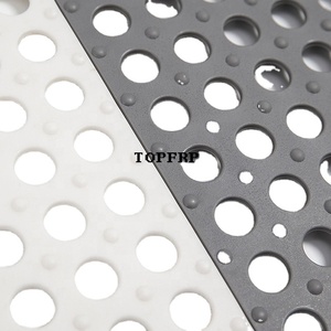 Tapis de sol antidérapant en TPE percé à trous ronds - Product Image 3