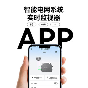 T-600 Micro Inverter 1000W Pure Sine Wave <b>Grid</b> Connected Solar Inverter For Photovoltaic <b>Systems</b> - Product Image 1