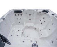 Promotion : Spa Balboa acrylique 5 places avec 42 jets de massage, bain à remous extérieur, bain à remous avec jets d'air, piscine hors sol JW-2233