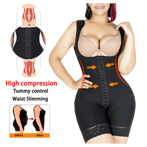 Fajas Reductoras Corps Shaper Minceur <span class=keywords><strong>Gaine</strong></span> Ventre Plat Ventre Contrôle Body Haute Compression Gaines Femmes Corset Shapewear - Product Image 2