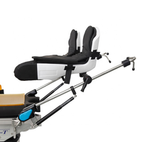 Étriers de lithotomie pour table d'opération chirurgicale, paire de supports de jambe compensés réglables par vérin pneumatique allemand