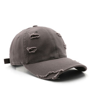 Primavera y otoño Color sólido Lavado Agujero Gorra Deportes al aire libre Bloqueador solar Visera Gorra de béisbol - Product Image 5