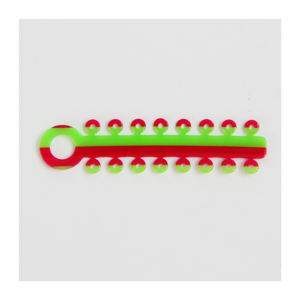 OT001D Zogear doppio colore in lattice libera legatura ortico dentale, fascia elastica ortodontica - Product Image 4