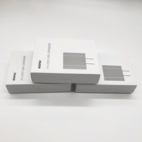 Logo d'impression d'usine Cadeau magnétique de luxe Boîte en carton dur Adaptateur secteur Boîtes d'emballage Boîte d'emballage de tête de chargeur mural Usb