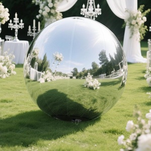Ballons gonflables décoratifs TianYi Tech, ballons miroir réfléchissants, ballons géants brillants en PVC gonflables - Product Image 6