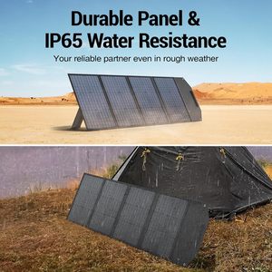 Paneles Solares Plegables de Silicio Monocristalino ALECTER de 200W con Alta Conversión del 23%, Resistentes al Agua IP68 para Estaciones de Energía al Aire Libre - Product Image 5