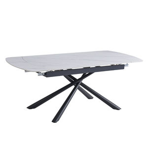 Precio de fábrica al por mayor de cerámica barata de piedra sinterizada extensible Diniing Table - Product Image 6