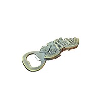Décapsuleur magnétique vintage gravé, souvenir de Prague en laiton personnalisé, étanche, en aluminium, style antique, logo lettre 3D tchèque