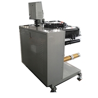 Machine automatique de découpe de ruban adhésif pour étiquettes pour emballage de film papier comportant des composants essentiels du moteur