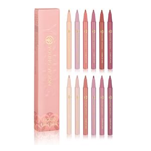 ลิปกรอสแบบน้ำเคลือบฟองน้ำหัวน้ำเต้าไอน้ำแบบละอองลิปสติกแบบน้ำสีนู้ดกันน้ำ - Product Image 1