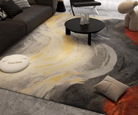 Tapis de salon 2024 Nouveauté Luxe Léger Haut de Gamme Tapis de chevet pour canapé à poils ras, adapté aux animaux domestiques, sans lavage, essuyable, antidérapant