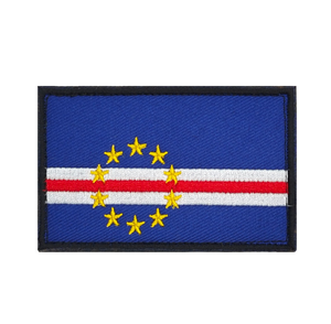 Drapeaux de pays brodés de haute qualité en gros à <span class=keywords><strong>Maurice</strong></span>, à coudre ou à repasser, avec fermeture auto-agrippante - Product Image 3