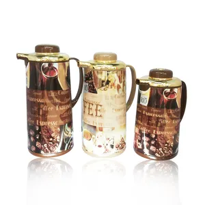 China wholesale 1L 1.3L 1.6L 1.9L flask thermos tea arabic vacuum islamic coffee pot with glass liner