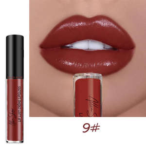 Lipstik Cair seksi 12 warna Lip Gloss Vegan jelas riasan dasar Creamyl tahan lama telanjang tahan air - Product Image 4
