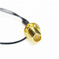 SMA mâle à femelle coaxial RG316 plaqué argent fil résistant aux hautes températures GPS GSM Route antenne câble d'extension de transfert