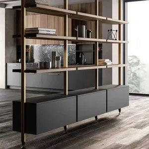 Armoires de chambre à coucher modernes avec portes coulissantes, étagères pour magasins de vêtements, éclairage LED, <span class=keywords><strong>placard</strong></span> - Product Image 1