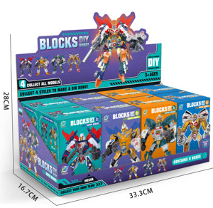 Xây Dựng Khối Mecha Robot Đồ Chơi Trẻ Em Cho Bé Trai-DIY Mô Hình Bức Tượng Nguồn Nhà Máy - Product Image 1