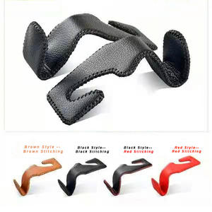 Crochet de suspension en cuir haut de gamme pour dossier de siège de voiture, accroche-tête multifonctionnel pour voiture, accessoire créatif pour l'intérieur du siège arrière - Product Image 3