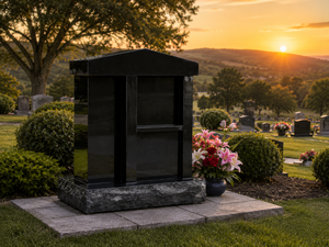 Columbarios Tradicionales Americanos de Granito Negro Ensamblados con 2 Años de Garantía para Cementerio - Product Image 3