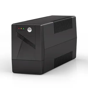 Çevrimdışı ups bilgisayar için plastik kasa 600va/360w line etkileşimli ups kesintisiz güç kaynağı