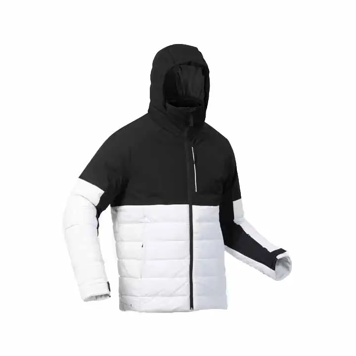 OEM custom men's winter outdoor ski jacket extremely warm waterproof windproof ski snow jacket mid-length down jacket