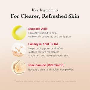 Medicube Red Succinic Acid Peeling Pad 0.5% Niacinamide 2% Pour Peaux à Tendance Acnéique Exfoliant - Product Image 3