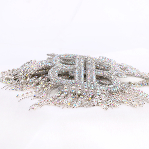 Miếng dán lưới đá pha lê thiết kế mới, trang trí túi xách bằng đá pha lê - Product Image 1