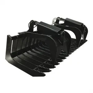 Qingdao Ruilan Customize High Quality Garden Machinery Grass Grapple Forks for The Skid Steer Loader