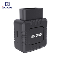 OBD2 G01 4G GPS-Tracker Plug-and-Play mit SIM-Kartensteckplatz, Energiesparender Schlafmodus, 3M Backup-Batterie für Autos