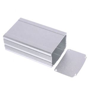 Caja de Control Eléctrica de Aluminio Personalizada, Caja de Aluminio con Recubrimiento en Polvo Industrial para Amplificador de Auto, Cajas Electrónicas - Product Image 5