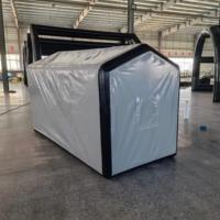 Tente de garage gonflable pour moto, abri de stockage extérieur, tente de stationnement, poste de travail pour une utilisation toute saison