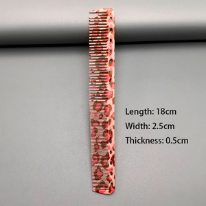 หวีตัดผมมืออาชีพ 332, หวีร้านตัดผมสองด้านสำหรับผู้ชายและผู้หญิง, เครื่องมือทำผมที่แม่นยำสำหรับผมสั้น - Product Image 6