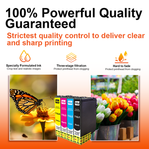 Topjet 10J T10J T10J1 T10J2 T10J3 T10J4 Cartouches d'encre jet d'encre couleur compatibles de qualité supérieure pour imprimante <span class=keywords><strong>Epson</strong></span> <span class=keywords><strong>XP</strong></span>-<span class=keywords><strong>2200</strong></span> <span class=keywords><strong>XP</strong></span>-4200 WF-2950 - Product Image 4