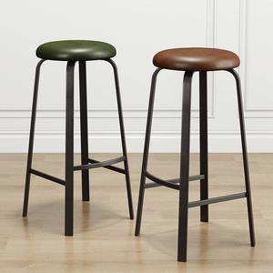 Tabourets de bar modernes en <span class=keywords><strong>fer</strong></span> <span class=keywords><strong>forgé</strong></span>, empilables, pour hôtels, salles à manger domestiques et usage commercial - Product Image 2