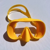 Ensemble de plongée en apnée familial, masque de plongée à lentille unique en verre trempé, anti-fuite, écologique, équipement de pêche sous-marine professionnel pour adultes
