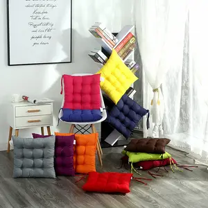 고품질 현대 극세사 솔리드 홈 카 사무실 의자 소파 시트 패드 쿠션 가정 장식