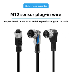 Nữ kết nối, M12, 4-pin, thẳng scik YF2A14-050UB3XLEAX Proximity quang điện chuyển đổi cảm biến cáp kết nối dây - Product Image 6