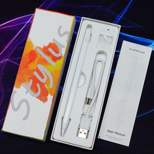 Stylet capacitif actif en aluminium texturé avec design magnétique, rejet de la paume et pointe de 1,7 mm pour <span class=keywords><strong>iPad</strong></span> - Product Image 5