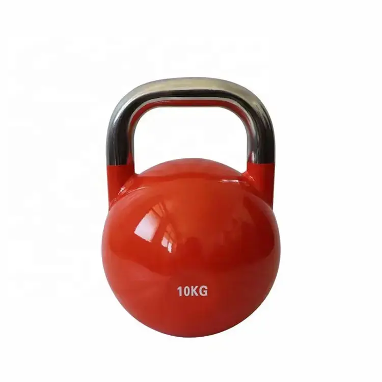 Custom Logo Gymaccessoires Waterkoker-Belletjes Gietijzer 16 Kg Zwart Milieuvriendelijk Lichaam Heren St Dumbell Set Van 2 20Kg 2 Jaar Accepteren Oem