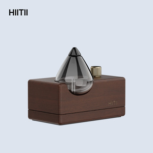 Cơ Sở Gỗ Tự Nhiên Và Hồ Chứa Thủy Tinh Làm Bằng Tay USB Portable Waterless Thơm Essential Oil Nebulizing <span class=keywords><strong>Diffuser</strong></span> Cho Du Lịch - Product Image 4