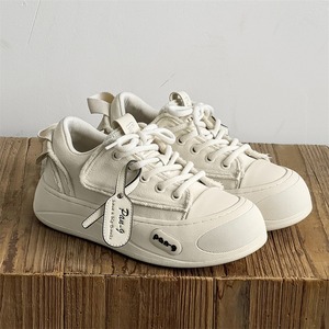 Shoes Men <b>Small</b>-scale Original Design Canvas Shoes for Heightening and Thick Soles Men's Shoes for 2025 New Style Casual Shoes - Product Image 1