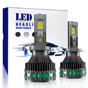 Nuevo Producto 2024 K18 240W <span class=keywords><strong>Faro</strong></span> Delantero LED para Automóvil 2 Focos LED de Cobre de Alto Brillo H7 H11 H4 Lámpara Delantera Luces LED de 12v para Vehículo - Product Image 1