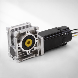 Motor BLDC con Engranaje de Gusano Personalizado, 24V 130W 3000RPM, Motor de Engranaje Trifásico sin Escobillas para Automatización Médica y Alimentaria JSS57BSA80B030A - Product Image 4